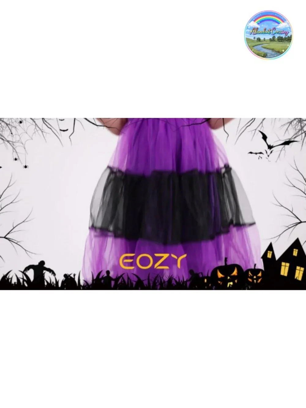 Girls Bat Vampire Halloween Costume Set with Dress Headband Wings